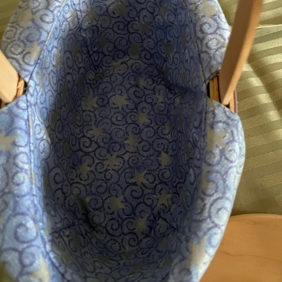 Longaberger Woven Basket with Blue Accents - Picture 10 of 12